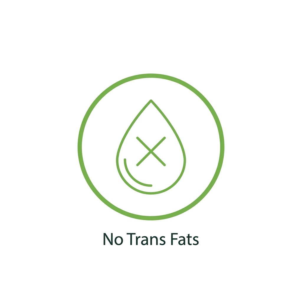 Trans Fats Free Icon Trans Fats Free Icon